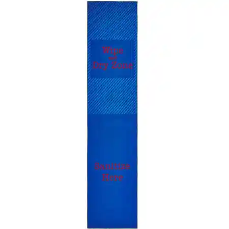 Healthy Habits Collection™ Blue & Red Zone Sanitize Here Runner