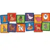 KIDS Value Plus™ Farm Animals Seating Squares Kit