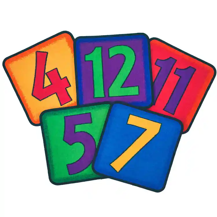 KIDS Value Plus™ Simple Number Seating Squares Kit