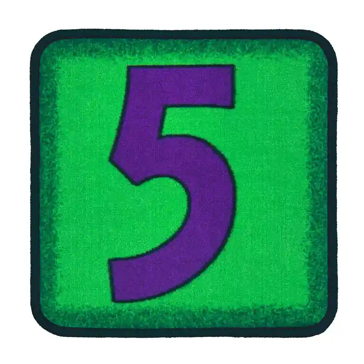 KIDS Value Plus™ Simple Number Seating Squares Kit