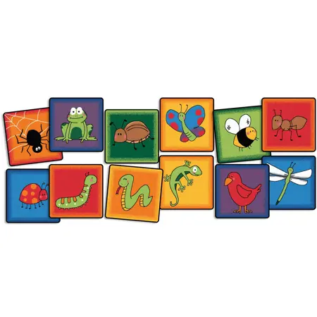 KID$ Value Plus™ Friendly Critters Seating Squares Kit