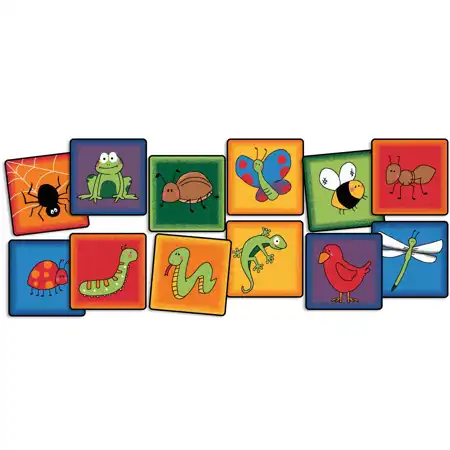KID$ Value Plus™ Friendly Critters Seating Squares Kit