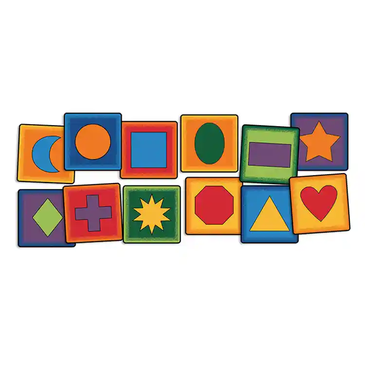 KID$ Value Plus™ Simple Shapes Seating Squares Kit