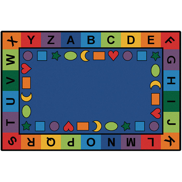 Shape Rug School Classroom Shapes Seating Rug | Becker's School Supplies