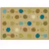KIDSoft™ Alphabet Dots Rug, Rectangle 4' x 6'