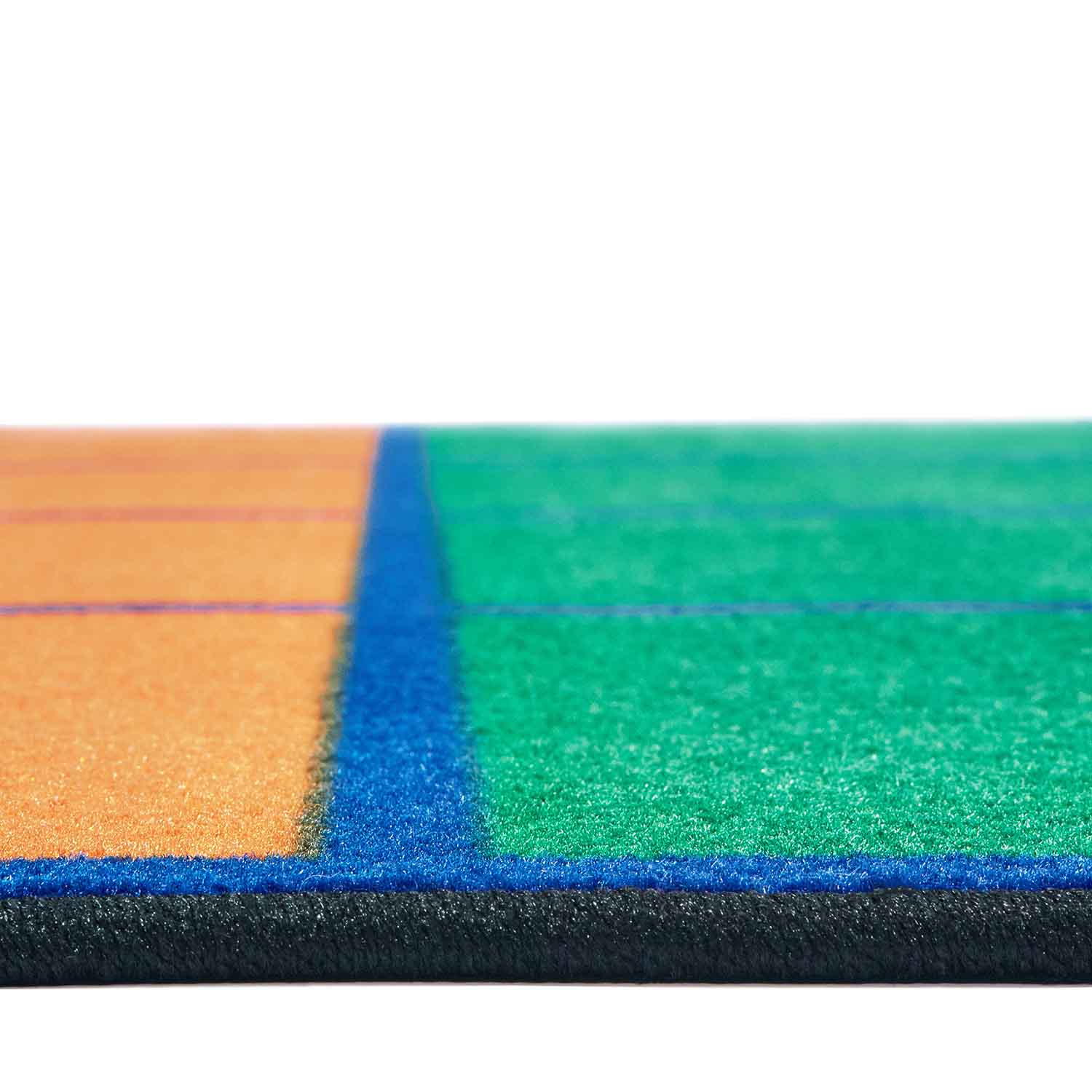 Colorful Rows Seating Classroom Rug | Becker's
