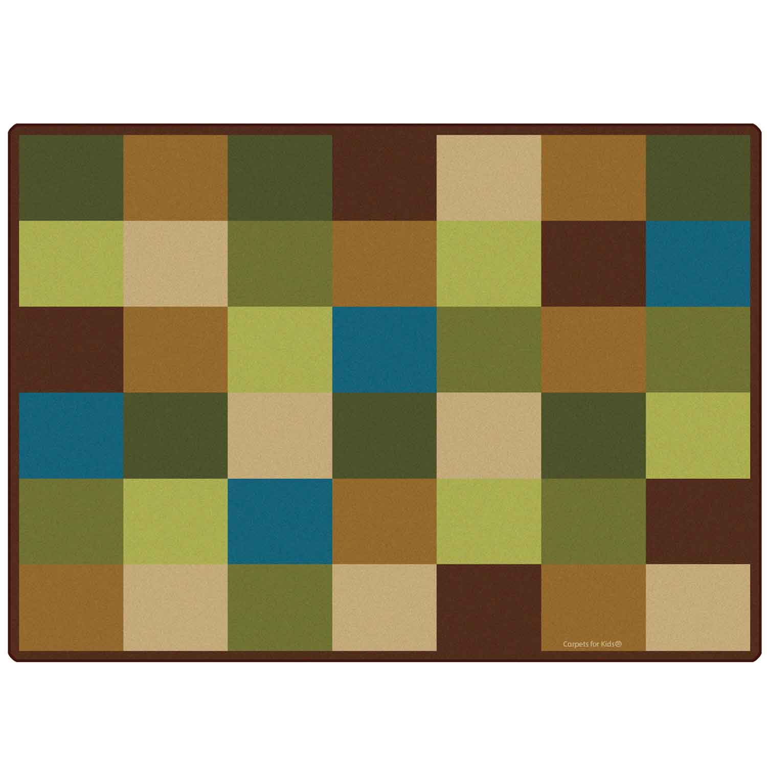 Nature Blocks Seating Classroom Rug | Becker's