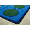 Seating Circles Classroom Rug, Rectangle 7'6" x 12'