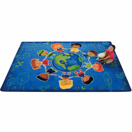 Give The Planet A Hug Classroom Rug