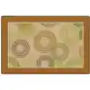 KIDSoft™ Raindrop Ripples Classroom Rug, Rectangle 4' x 6' Brown