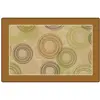 KIDSoft™ Raindrop Ripples Classroom Rug, Rectangle 4' x 6' Brown