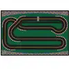 KID$ Value Classroom Rugs™, Super Speedway Racetrack, Rectangle 4' x 6'