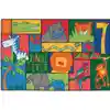 KID$ Value Classroom Rugs™, Jungle Fever, Rectangle 4' x 6'