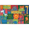 KID$ Value Classroom Rugs™, Jungle Fever, Rectangle 4' x 6'