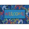 KID$ Value Classroom Rugs™, Hands Together, Rectangle 4' x 6'