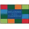 KID$ Value Classroom Rugs™, Classroom Welcome Rug, Rectangle 4' x 6'