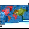 Kid$ Value Classroom Rug™, World Map