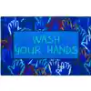 Healthy Habits Collection™ Wash Your Hands Mat, Rectangle 4' x 6'