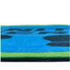 Healthy Habits Collection Sanitize Here Dot Mat, Rectangle 4' x 6'