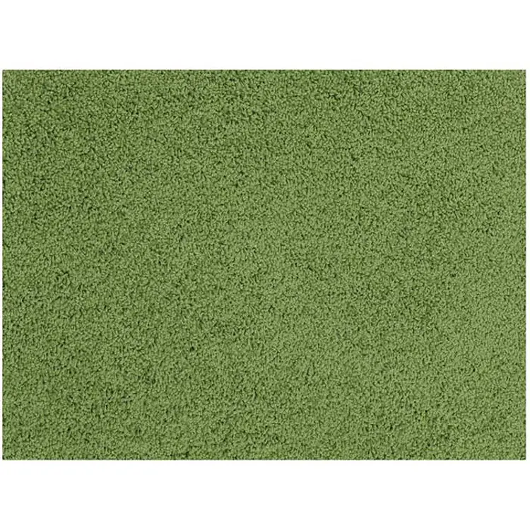 Kidply® Soft Solids Classroom Carpet Collection, Grass Green, Rectangle 6' x 9'