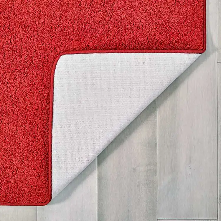Kidply® Soft Solids Classroom Carpet Collection, Red Velvet, Rectangle 6' x 9'