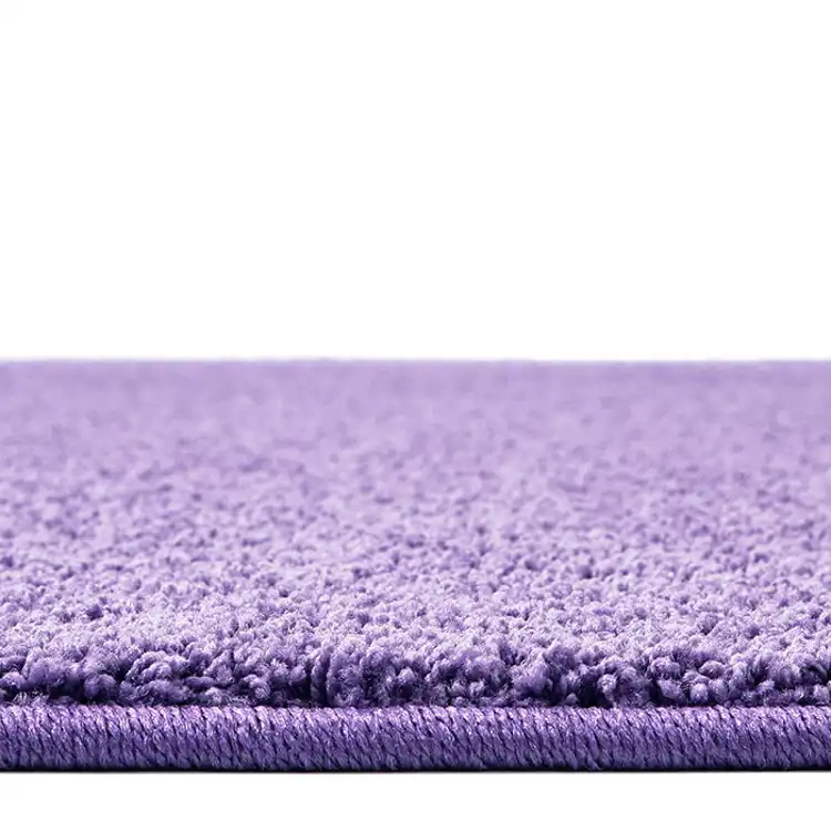 Kidply® Soft Solids Classroom Carpet Collection, Lilac, Rectangle 6' x 9'