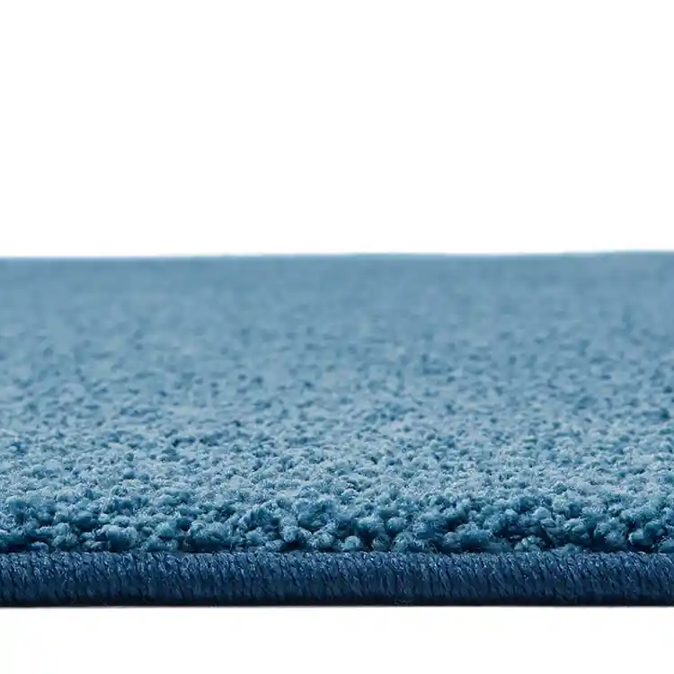 Kidply® Soft Solids Classroom Carpet Collection, Denim, Rectangle 4' x 6'