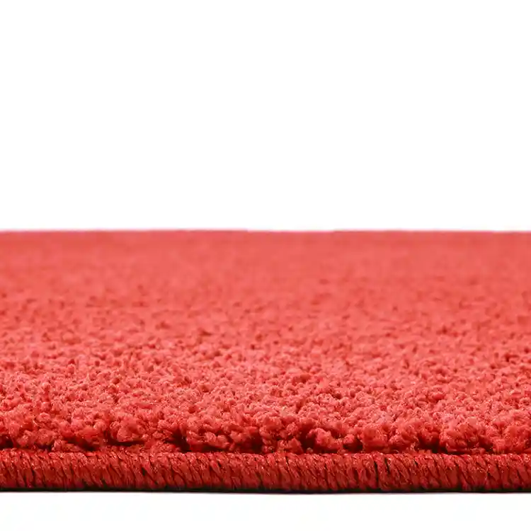 Kidply® Soft Solids Classroom Carpet Collection, Red Velvet, Rectangle 4' x 6'