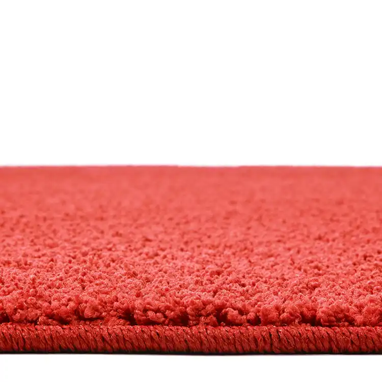 Kidply® Soft Solids Classroom Carpet Collection, Red Velvet, Rectangle 4' x 6'