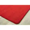Kidply® Soft Solids Classroom Carpet Collection, Red Velvet, Rectangle 4' x 6'