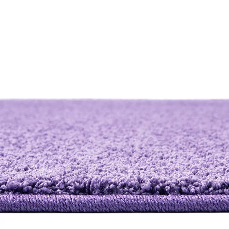Kidply® Soft Solids Classroom Carpet Collection, Lilac, Rectangle 4' x 6'