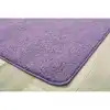 Kidply® Soft Solids Classroom Carpet Collection, Lilac, Rectangle 4' x 6'
