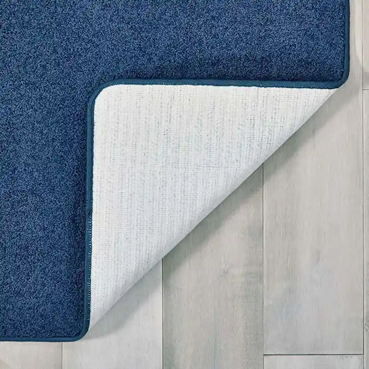 Kidply® Soft Solids Classroom Carpet Collection, Midnight Blue, Rectangle 7'6" x 12'