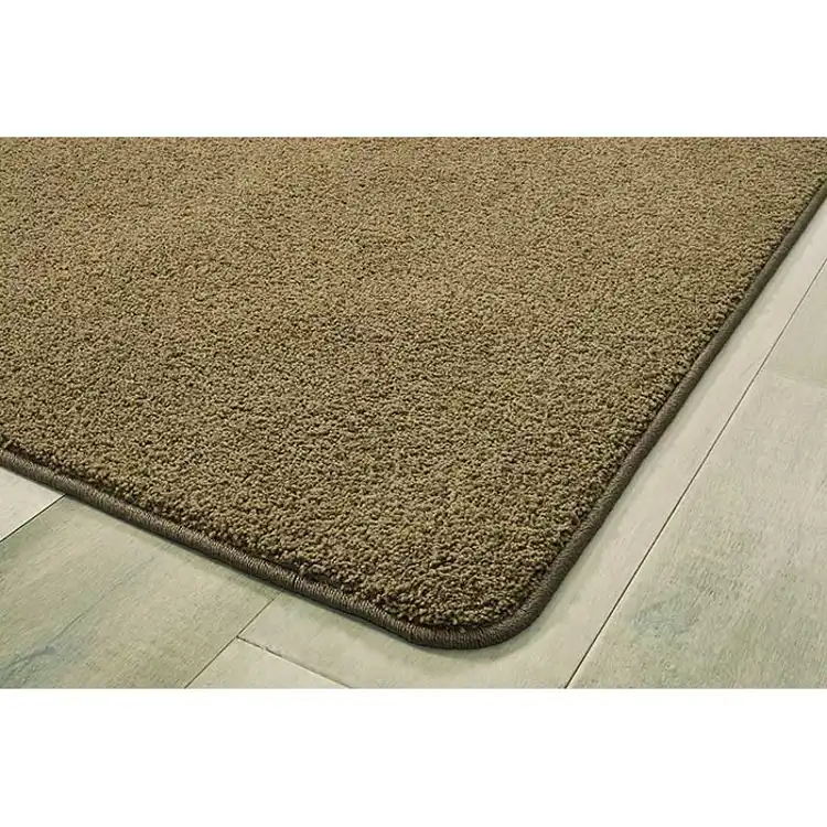 Kidply® Soft Solids Classroom Carpet Collection, Brown Sugar, Rectangle 7'6" x 12'