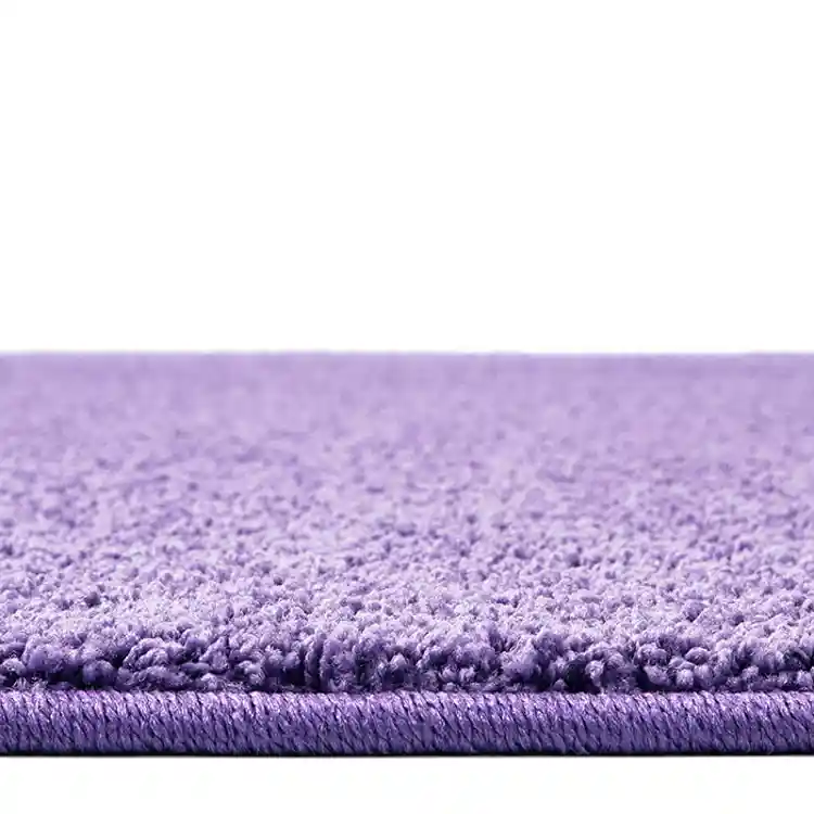 Kidply® Soft Solids Classroom Carpet Collection, Lilac, Rectangle 7'6" x 12'