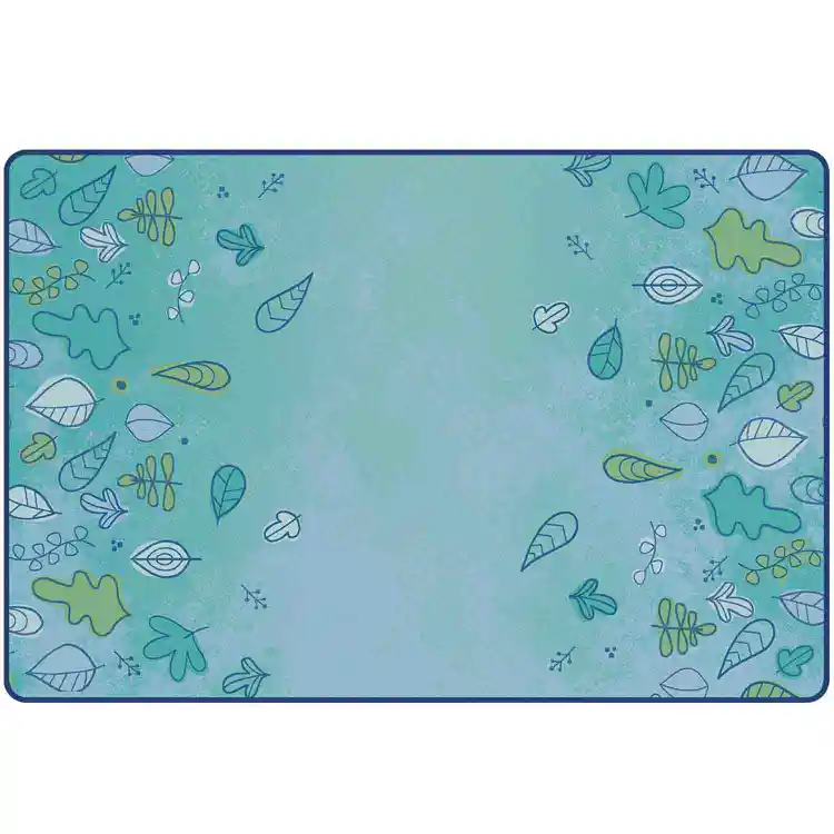 KIDSoft™ Falling Leaves Border Rug