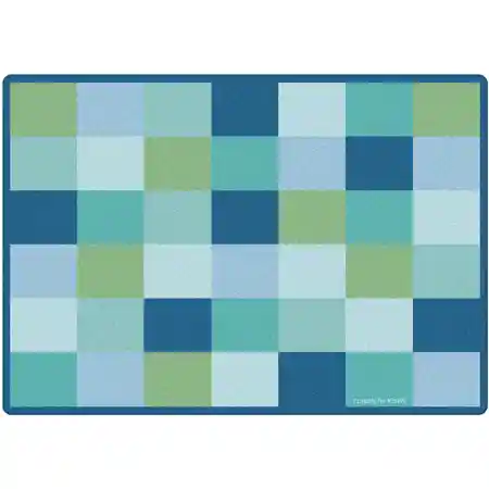 KIDSoft™ Block Seating Rug, Contemporary Colors