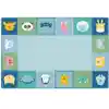 KIDSoft™ Baby Animals Border Rug