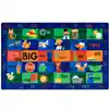 Rhyme Time Classroom Rug, Rectangle 7'6" x 12'