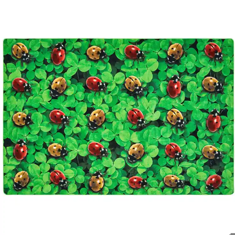 Pixel Perfect™ Real Ladybug Seating Rug