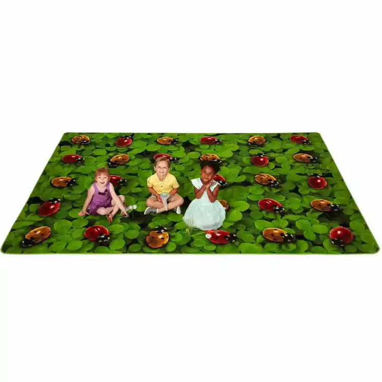Pixel Perfect™ Real Ladybug Seating Rug