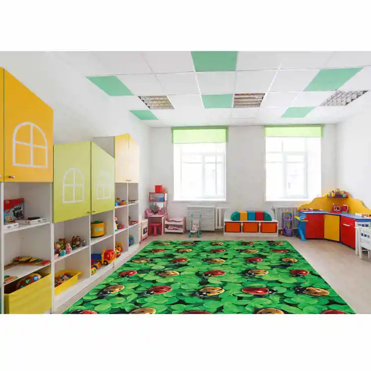 Pixel Perfect™ Real Ladybug Seating Rug