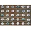 Pixel Perfect™ Alphabet Stones Seating Rug Rectangle 6' x 9'