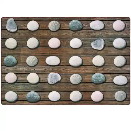 Pixel Perfect™ Stones Seating Rug