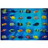 Pixel Perfect™ Friendly Fish Seating Rug