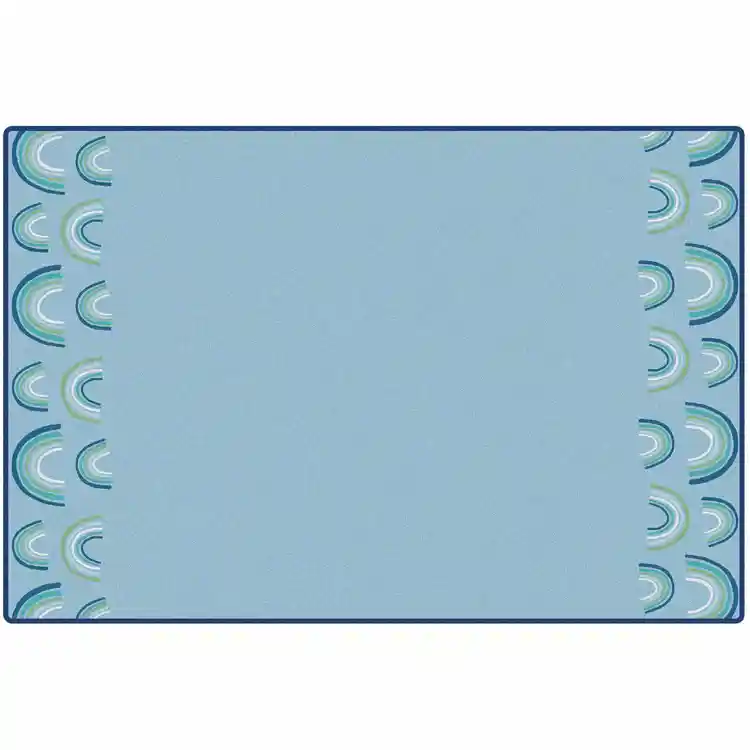 KIDSoft™ Rainbows End Rug, Soft Colors