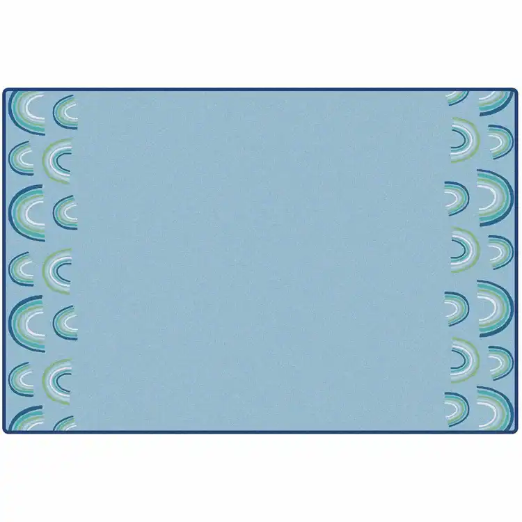 KIDSoft™ Rainbows End Rug, Soft Colors
