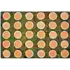 Tree Rounds Seating Rug, Rectangle 8x12
