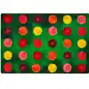Flower Power Seating Rug, Rectangle 8' x 12'