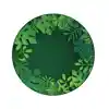 Tropical Paradise Rug, Round 6'